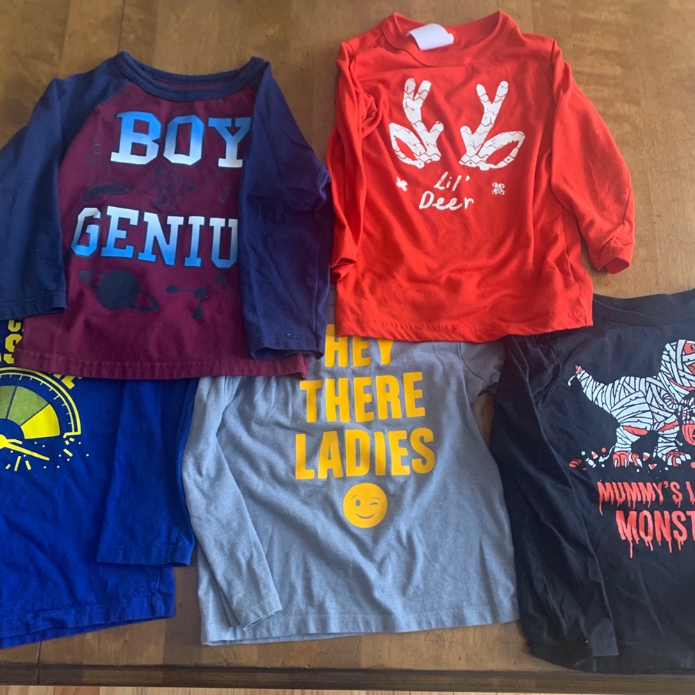 Boys long sleeve shirts